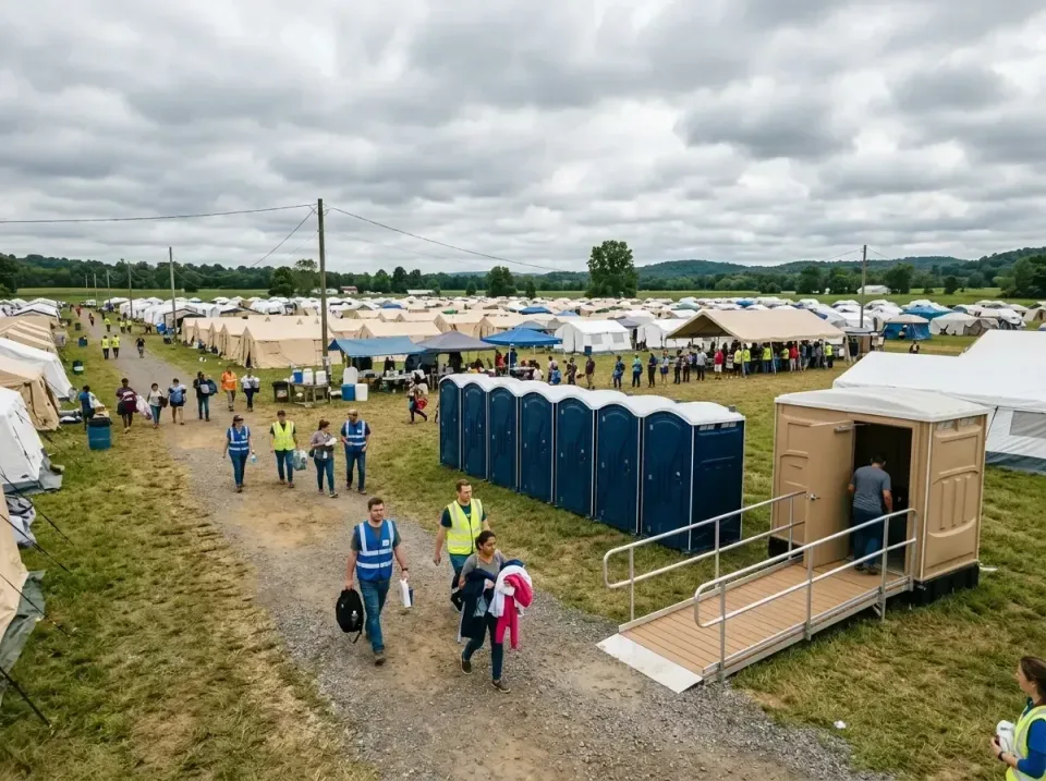 disaster-relief-camp-restrooms-010 — frequently asked questions, Dumpster & Portable Bathrooms Rental in South Fulton, TN